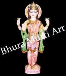 Laxmi Mata Marble Statue