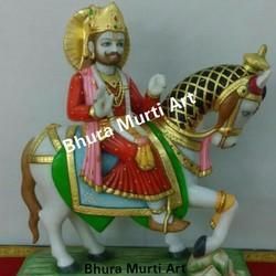 Marble Baba Ramdev Statue 1