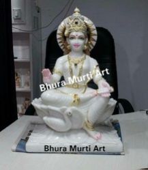 Marble Gayatri Mata Statue 3