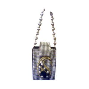 Pearl Black Designer Handbag