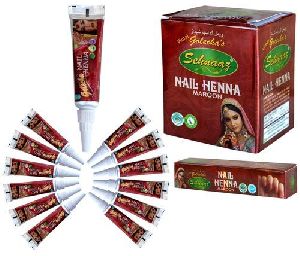 Maroon Nail Henna Tube