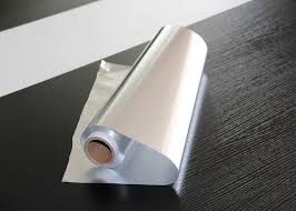 Household aluminium food wrapping foil