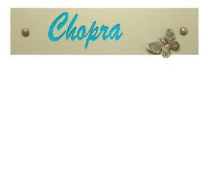 Handcrafted designer desk nameplates