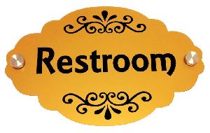 Sign Board - Restroom BH-SNP-54-000