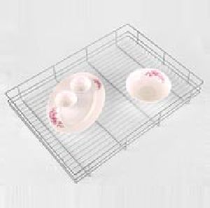 Big Drawer SS Basket Kitchen Rack