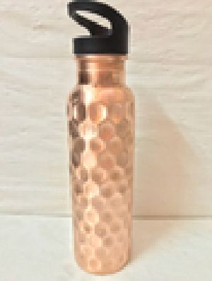 Diamond Copper Bottle With Sipper