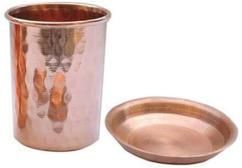 Copper Tumbler With Lid