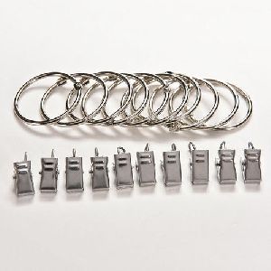 stainless steel curtain rings
