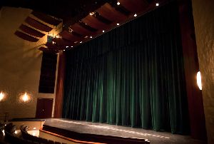 Auditorium stage curtain
