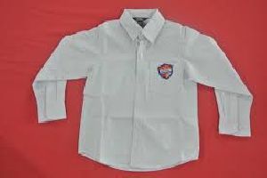 Boys Full Sleeves School Shirt