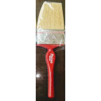 75mm Asian White Wooden Handle Wall Paint Brush