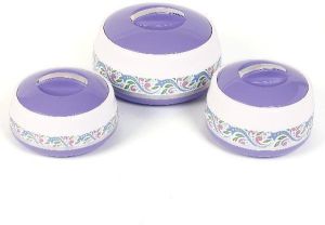 Jayco Hot and Hot Three Piece Purple Casserole Set