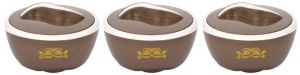 Jayco Status Three Piece Brown Casserole Set