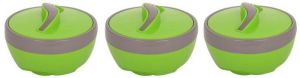 Jayco Status Three Piece Green Casserole Set