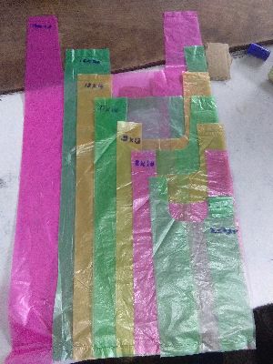 Plastic colour carry bags