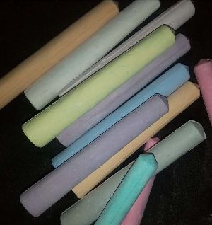 Colored Chalk Sticks