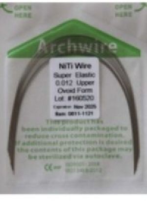 Thermally Active Niti Orthodontic Round Arch Wire