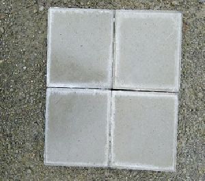 Matt Finish Square Gray Paver Block