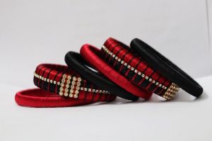 Fancy Silk Thread Bangles