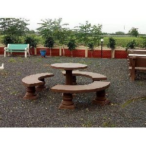 Round Garden Benches With Table