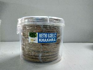 Tiny Special Methi Garlic Khakhra