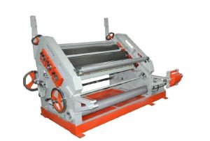 Oblique Type Single Face Paper Corrugating Making Machine