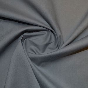 Grey Poplin Fabric