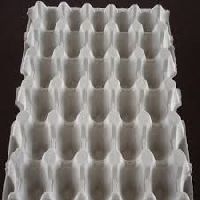 Pulp Paper Egg Tray White