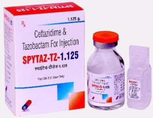 Ceftazidime and Tazobactam 1.125gm Injection