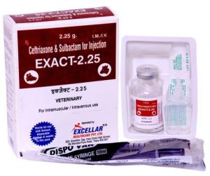 Ceftriaxone and Sulbactam 2.25gm Injection