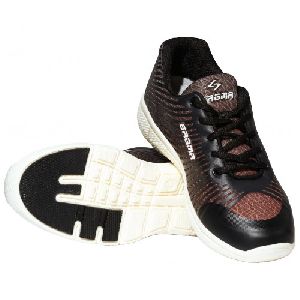 Sagma Mens Brown Breathable Shoes