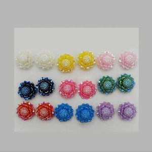 Multicolor 9 Pair of Stud Earrings Sets