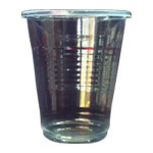 Disposable clear cup