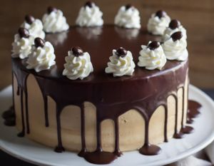 Coffee Mocha Cream Cake