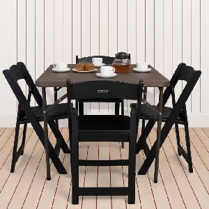 Foldable Square Dinning Table