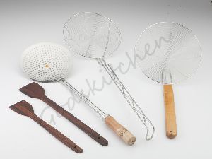 Wooden Cooking Tools and Skimmers