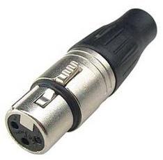 XLR connector plugs and sockets