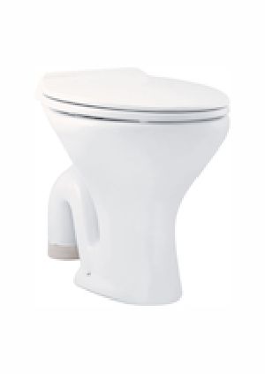 Petite single floor standing toilets