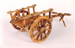 wooden carts