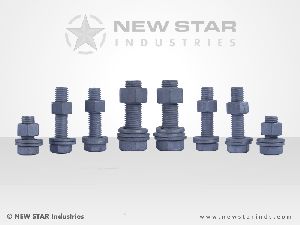 Hot Dip Galvanized Nuts and Bolts