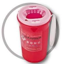 sharps container