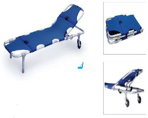 Single Fold Two Wheels Stretcher