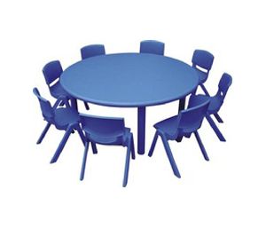 Round plastic Table