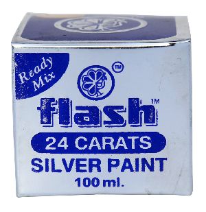 24 Carats Silver Paint