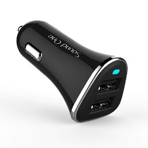 Sound One 3.1A Dual Port 24W Smart Car Charger (SO-DCC-510)