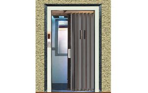 IMPERFORATED GLASS DOOR HOSPITAL / BED LIFTS