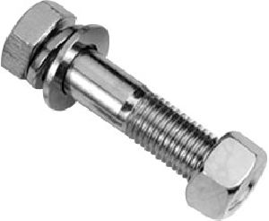 STUD BOLTS WITH 2 HEAVY HEX NUTS