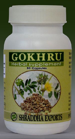 GOKHRU CAPSULES (Tribulus terrestris fruits powder)