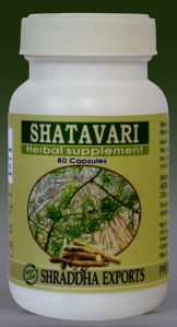 SHATAVARI CAPSULES (Asparagus racemosus roots powder)