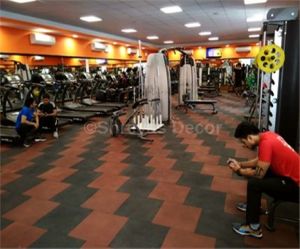 Gym Flooring Rubber Tiles